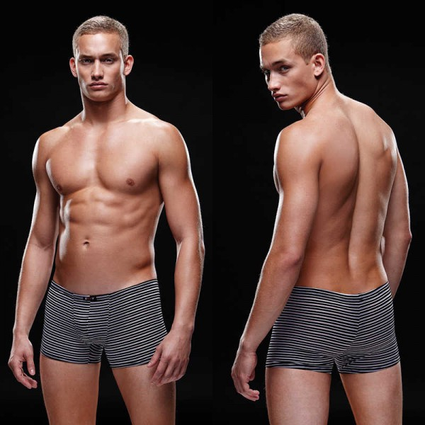 Трусики-шортики "Envy" в полоску, L-XL 