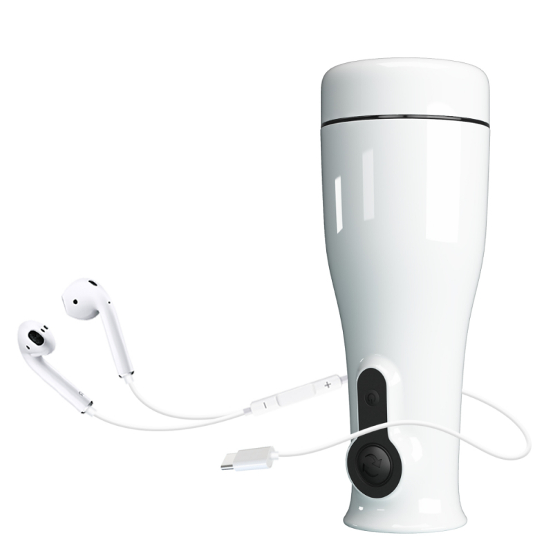 Мастурбатор с вибрацией, вращением и посасывающим эффектом "Pretty Love Sabrina" 